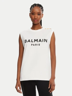 Obrázek produktu Balmain Top CF1ED001BB02 Bílá Relaxed Fit