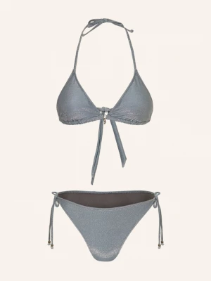 Obrázek produktu Banana Moon Trojúhelníkové Bikiny Cricomassa S Třpytivou Přízí šedá / zlatá