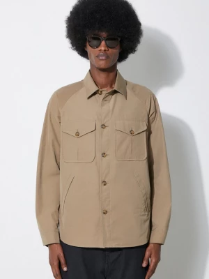 Obrázek produktu Baracuta Bunda Baracuta Shirt Jacket Br Cloth béžová