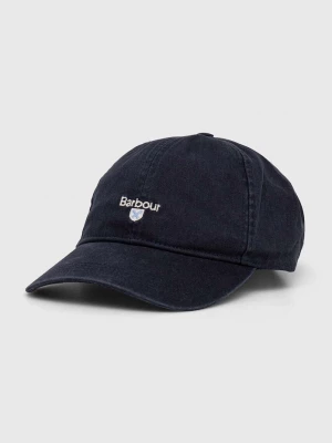 Obrázek produktu Barbour baseballová čepice pánská bavlněná námořnická modř