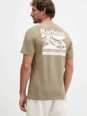 Obrázek produktu Barbour basic tričko pánské bavlněné Camber zelená