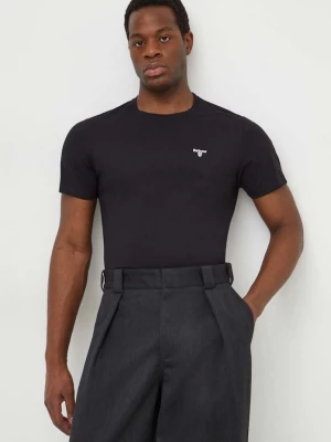 Obrázek produktu Barbour basic tričko pánské bavlněné ESSENTIALS černá