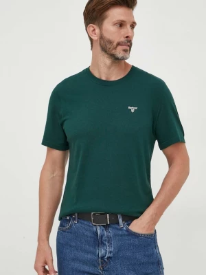 Obrázek produktu Barbour basic tričko pánské bavlněné ESSENTIALS zelená