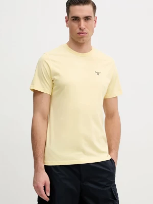Obrázek produktu Barbour basic tričko pánské bavlněné ESSENTIALS žlutá