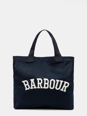 Obrázek produktu Barbour Bavlněná kabelka Barbour námořnická modř