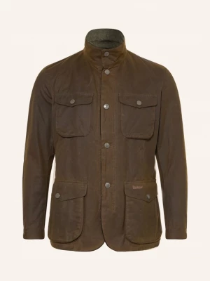 Obrázek produktu Barbour Bunda Fieldjacket Ogston Wax khaki / tmavě hnědá