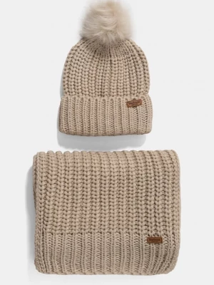 Obrázek produktu Barbour Čepice a šála Barbour béžová