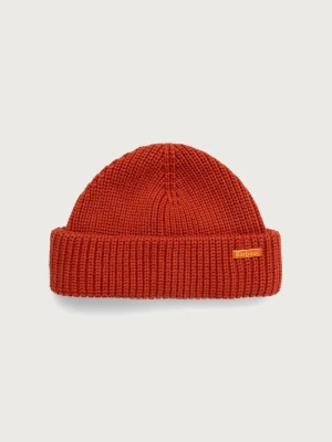 Obrázek produktu Barbour čepice pánská bavlněná Mosely Beanie oranžová