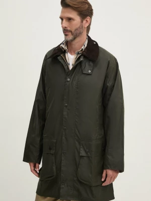 Obrázek produktu Barbour dlouhá bunda pánská bavlněná zelená