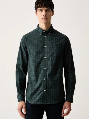Obrázek produktu Barbour košile pánská bavlněná Harbourwall zelená