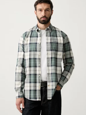 Obrázek produktu Barbour košile pánská bavlněná Rawley tyrkysová