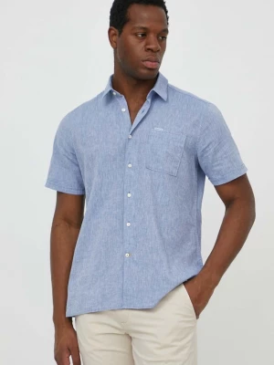 Obrázek produktu Barbour košile pánská se lnem Shirt Dept - Summer modrá