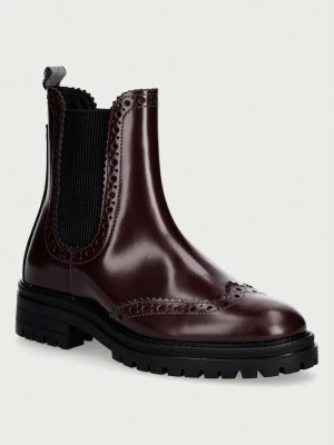 Obrázek produktu Barbour kotníkové Chelsea boty dámské kožené Fawne