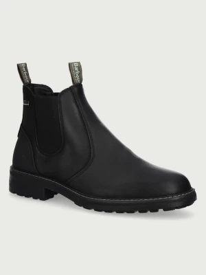 Obrázek produktu Barbour kotníkové Chelsea boty pánské kožené Embleton černá