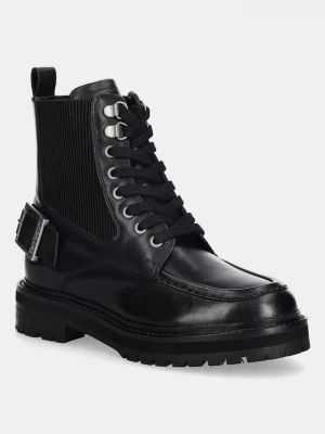 Obrázek produktu Barbour Kožené kotníkové boty Barbour Leonie černá