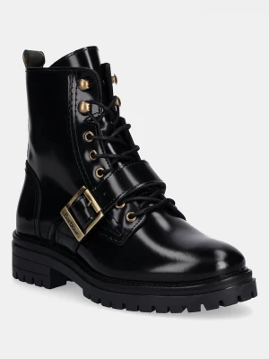 Obrázek produktu Barbour Kožené kotníkové boty Barbour Ouseburne černá