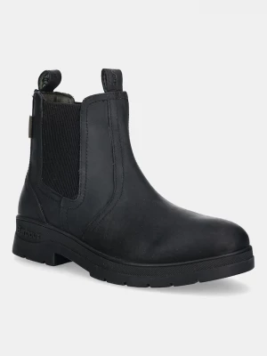 Obrázek produktu Barbour Kožené kotníkové boty Barbour Turnbull černá