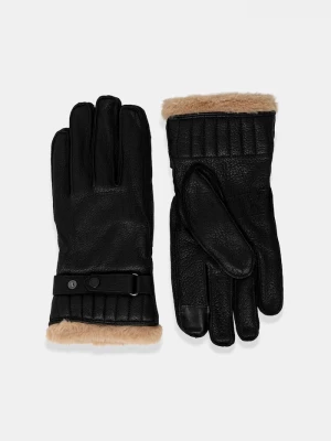 Obrázek produktu Barbour Kožené rukavice Barbour černá