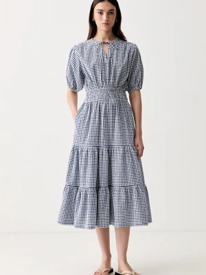 Obrázek produktu Barbour letní šaty bavlněné Ashwell modrá