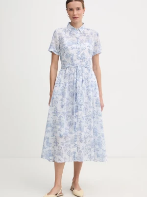 Obrázek produktu Barbour letní šaty bavlněné Wistera modrá