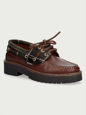 Obrázek produktu Barbour mokasíny dámské kožené Darras hnědá