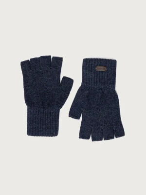 Obrázek produktu Barbour palčáky bez prstů pánské vlněné námořnická modř