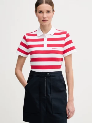 Obrázek produktu Barbour polo dámské bavlněné Ashbourne červená