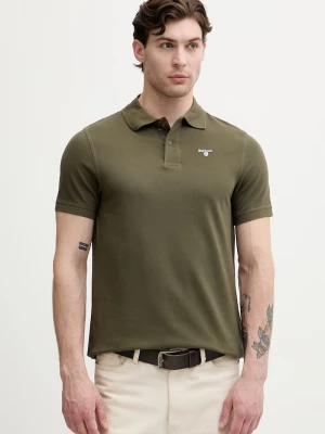 Obrázek produktu Barbour polo pánské bavlněné zelená