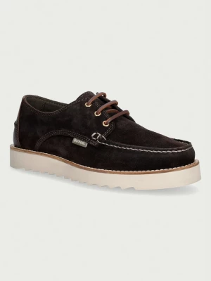 Obrázek produktu Barbour Polobotky pánské semišové Aydon hnědá