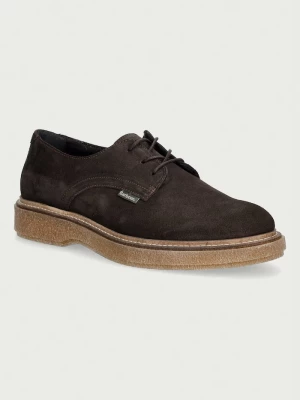 Obrázek produktu Barbour Polobotky pánské semišové Harefield hnědá
