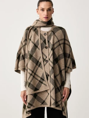Obrázek produktu Barbour pončo dámské s vlnou Vienna béžová