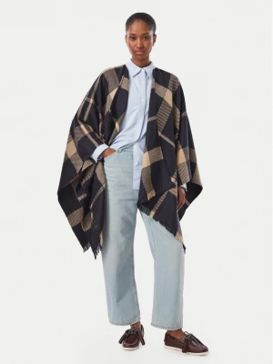 Obrázek produktu Barbour Pončo Isabelle Tartan Serape LSC0501TN54 Tmavomodrá Relaxed Fit