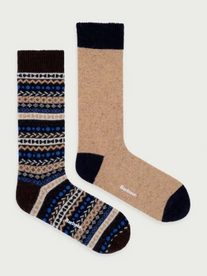 Obrázek produktu Barbour ponožky pánské 2-pack hnědá