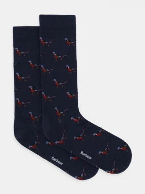 Obrázek produktu Barbour ponožky pánské s bavlnou Mavin námořnická modř