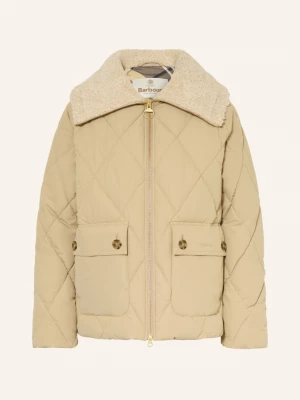 Obrázek produktu Barbour Prošívaná Bunda Eva S Umělou Kožešinou béžová
