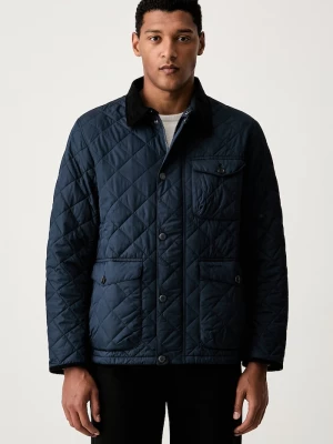 Obrázek produktu Barbour prošívaná bunda pánská Hornby námořnická modř