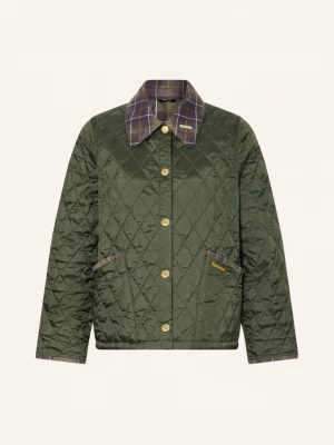 Obrázek produktu Barbour Prošívaná Bunda zelená / tmavě červená / tmavě žlutá