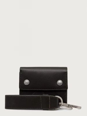 Obrázek produktu Barbour sada peněženky a klíčenky kožená hnědá