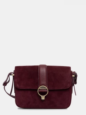 Obrázek produktu Barbour Semišová kabelka Barbour Rosa burgundské