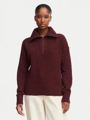 Obrázek produktu Barbour Svetr Lavensdale LKN1579RE97 Bordó Relaxed Fit