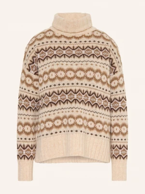 Obrázek produktu Barbour Svetry S Rolákem Helen světle hnědá / tmavě hnědá / hnědá