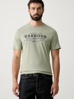 Obrázek produktu Barbour tričko pánské bavlněné Moorside zelená