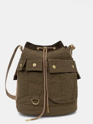 Obrázek produktu Barbour vaková kabelka dámská bavlněná Mia zelená