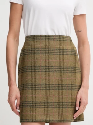 Obrázek produktu Barbour Vlněná sukně Barbour BAMBURGH zelená