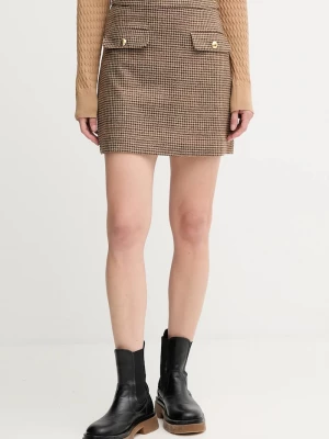 Obrázek produktu Barbour Vlněná sukně Barbour SOPHIA hnědá