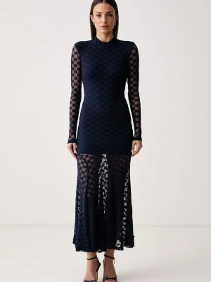 Obrázek produktu Bardot šaty krajkové RUVINA námořnická modř