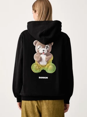 Obrázek produktu Barrow mikina s kapucí bavlněná černá
