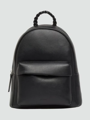 Obrázek produktu Batoh s imitací kůže a kapsou na zip s.Oliver černá