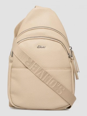 Obrázek produktu Batoh s imitací kůže s logem a Zapínáním na zip s.Oliver béžová