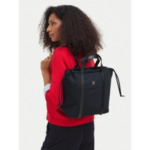 Obrázek produktu Batoh Tommy Hilfiger Th Soft Nylon Tote / Backpack AW0AW19029 Tmavomodrá